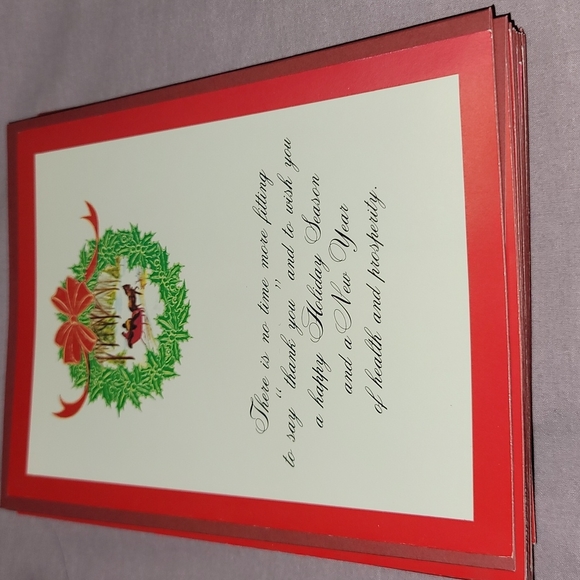 Set of 35 Christmas /New Years Greeting Cards - Picture 5 of 7